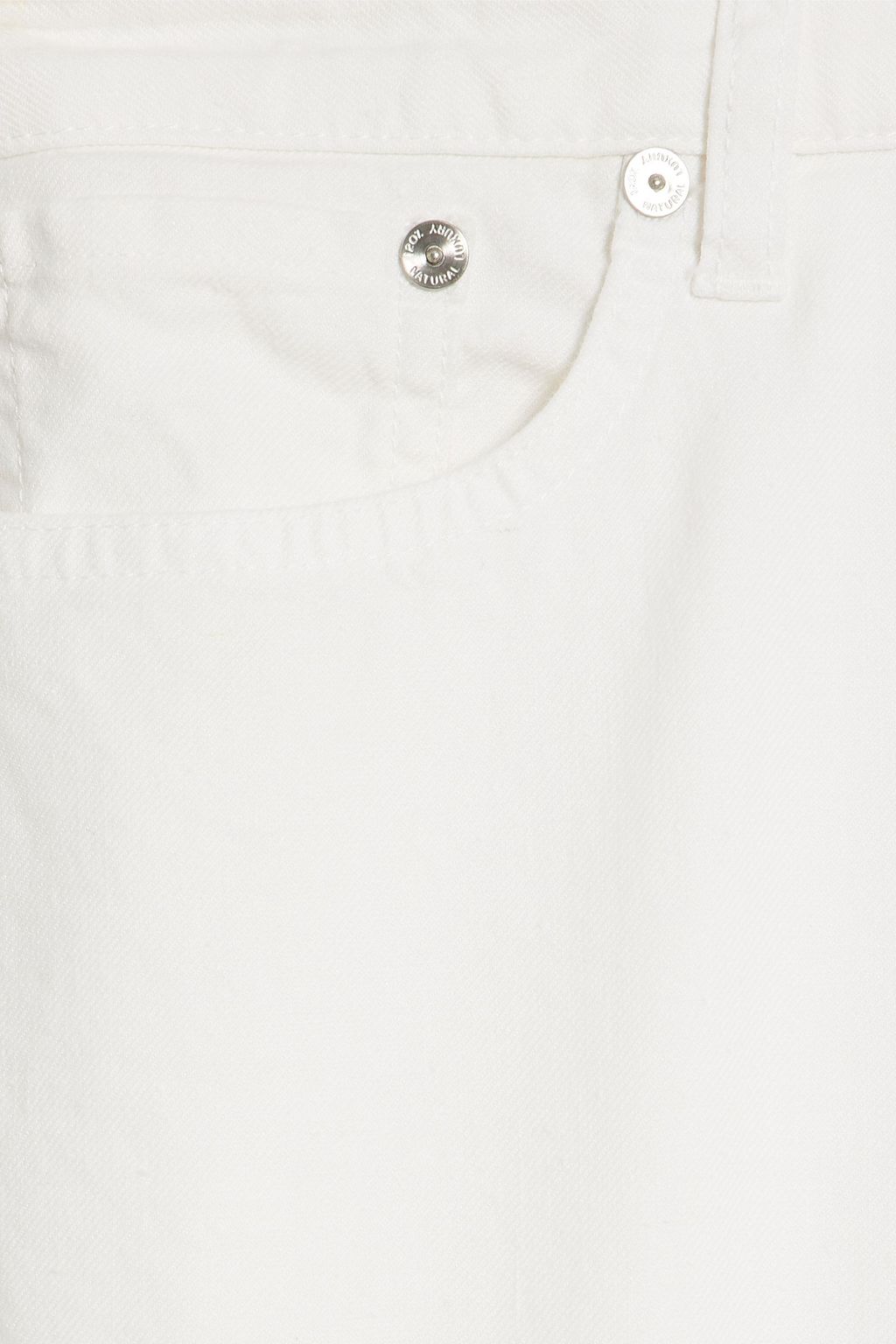 120% LINO Slim-fit linen-blend pants