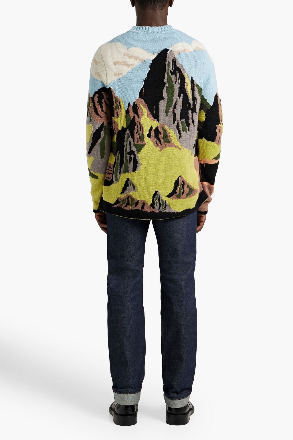 GABRIELA HEARST Xico jacquard-knit cashmere sweater