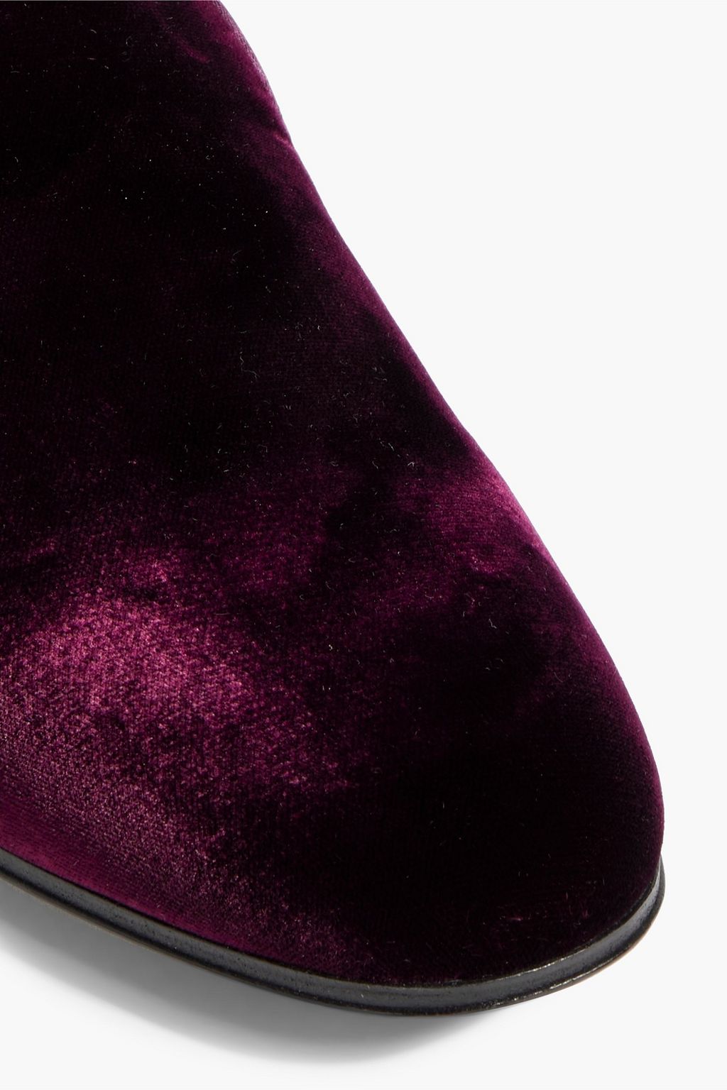 GIANVITO ROSSI Velvet loafers