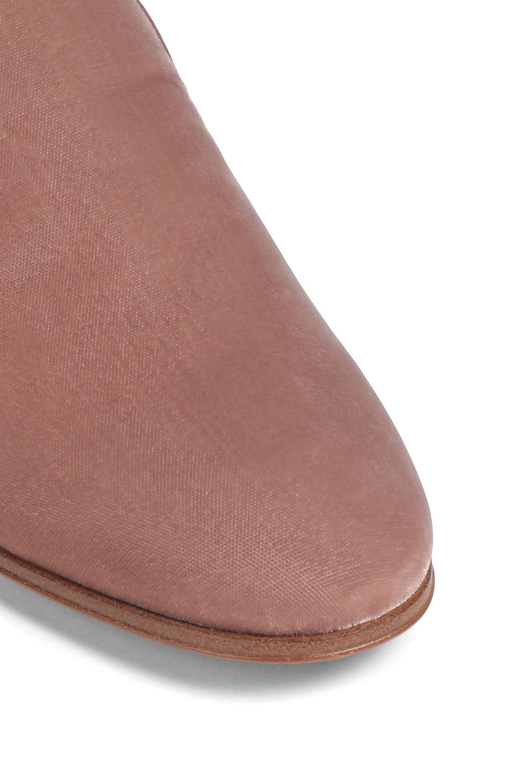GIANVITO ROSSI Velvet loafers