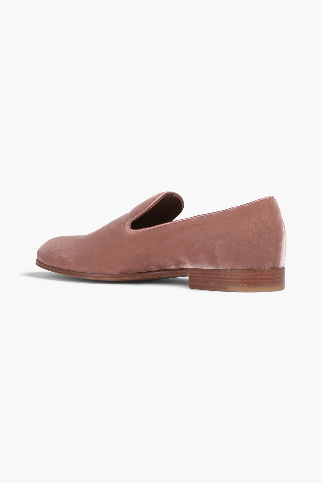 GIANVITO ROSSI Velvet loafers