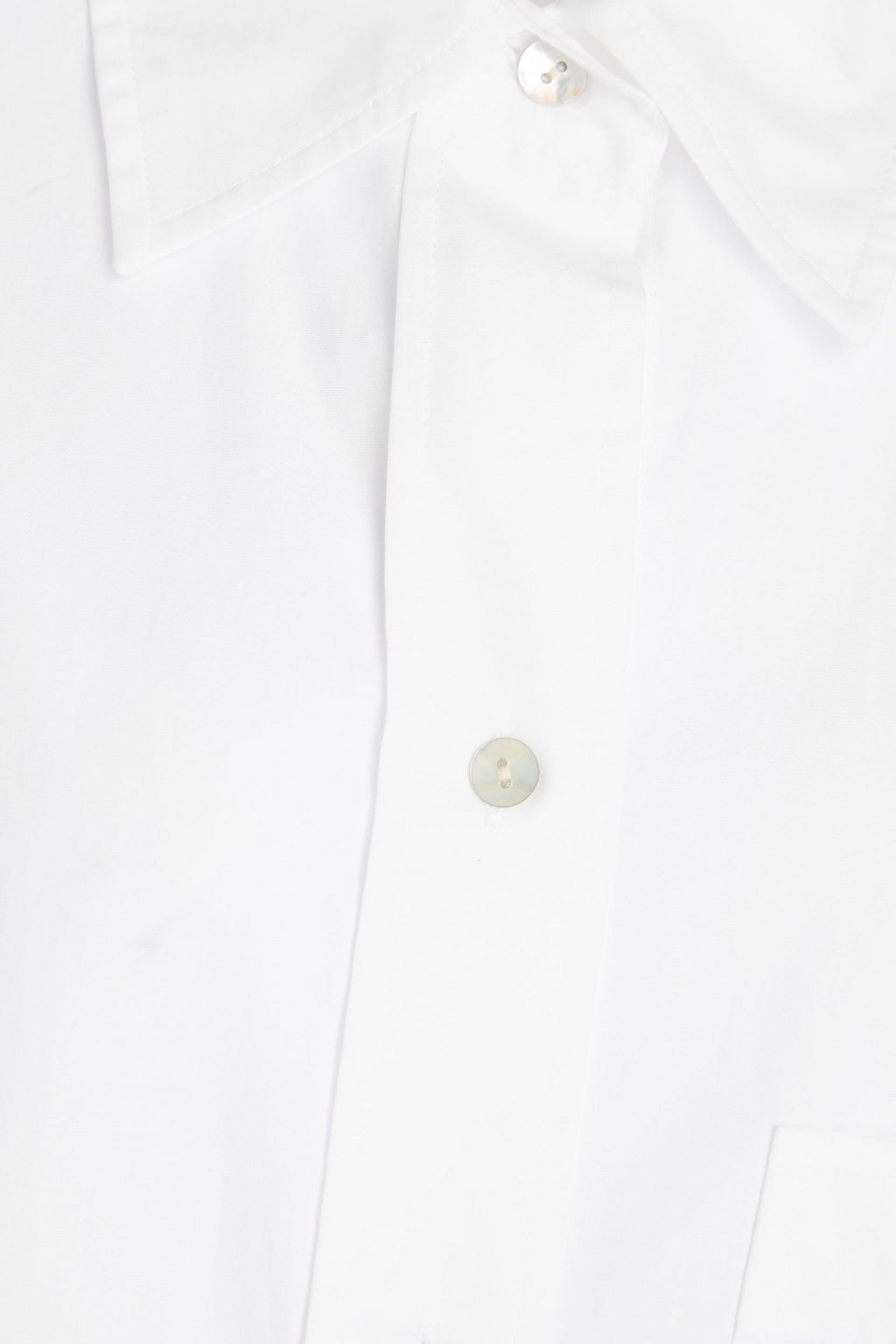VINCE. Cotton-poplin shirt