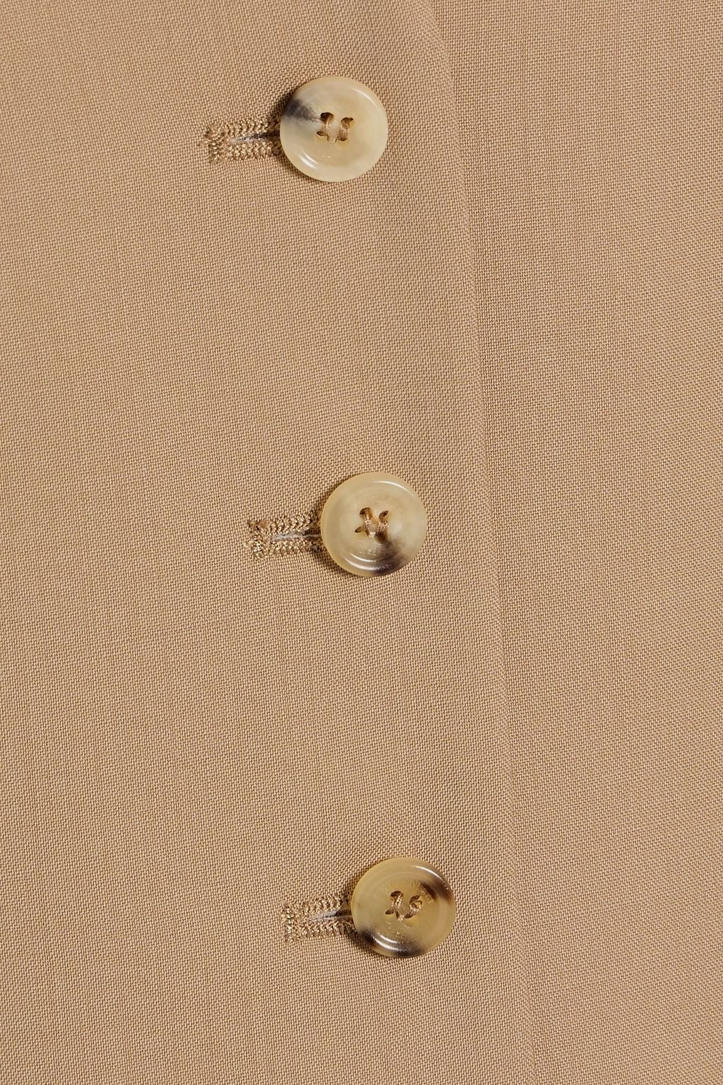 MAX MARA Zuai wool and satin-jacquard vest