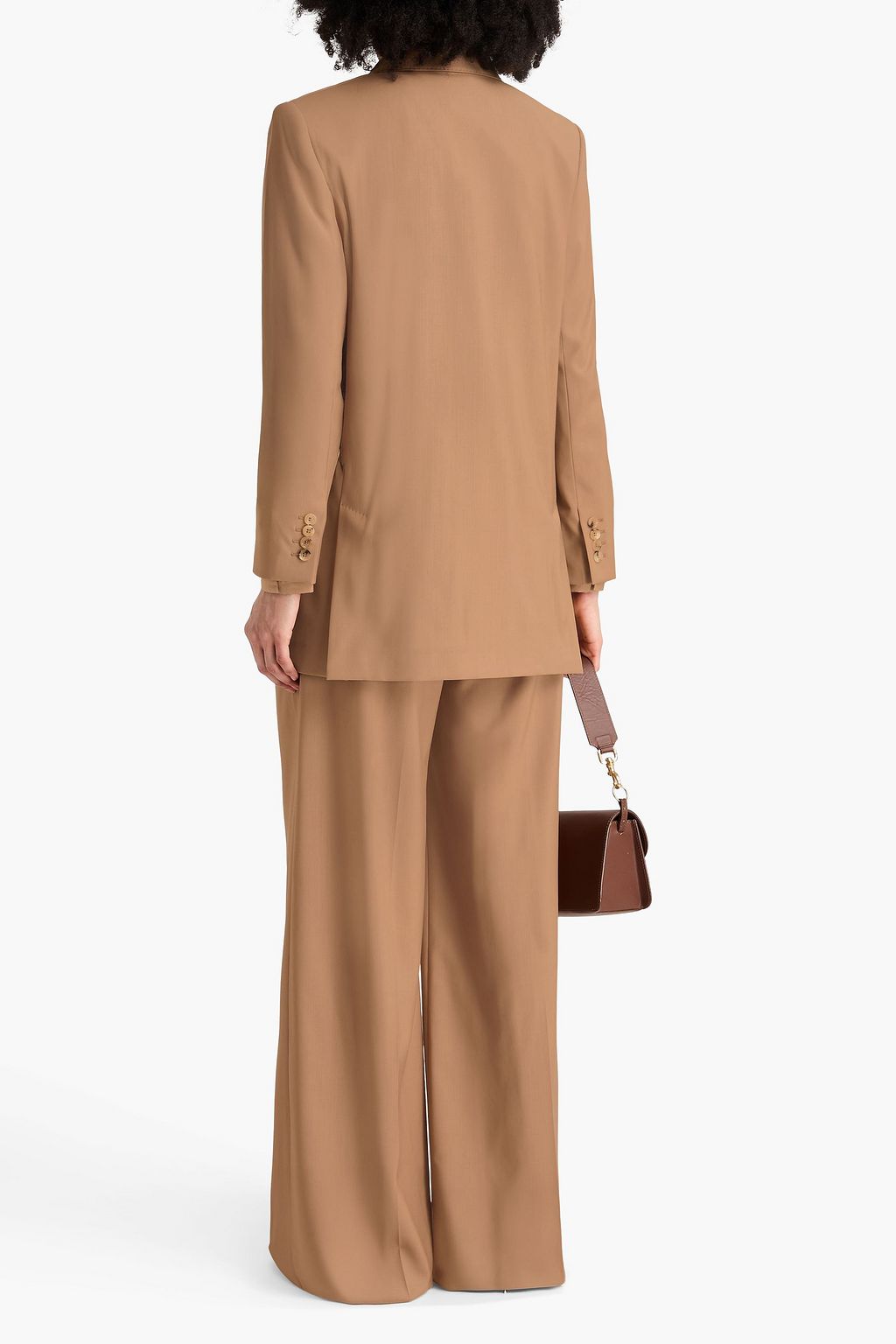 MAX MARA Nebbie doppelreihiger Blazer aus Wolle
