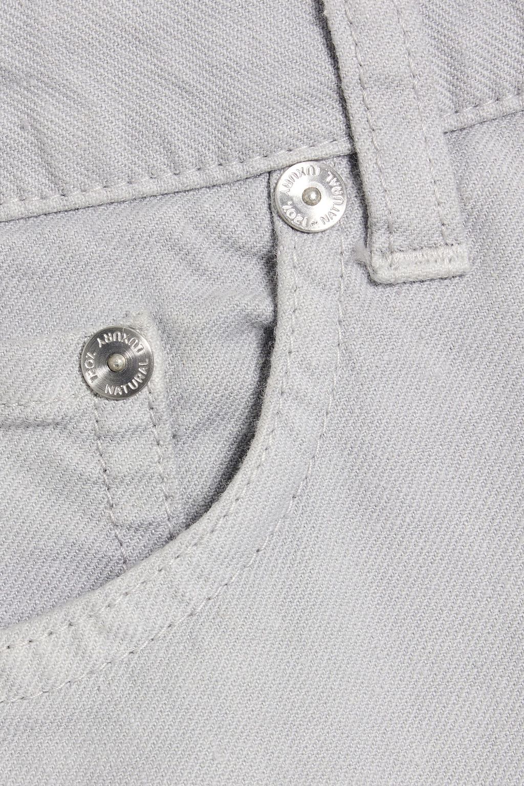 120% LINO Slim-fit linen-blend pants