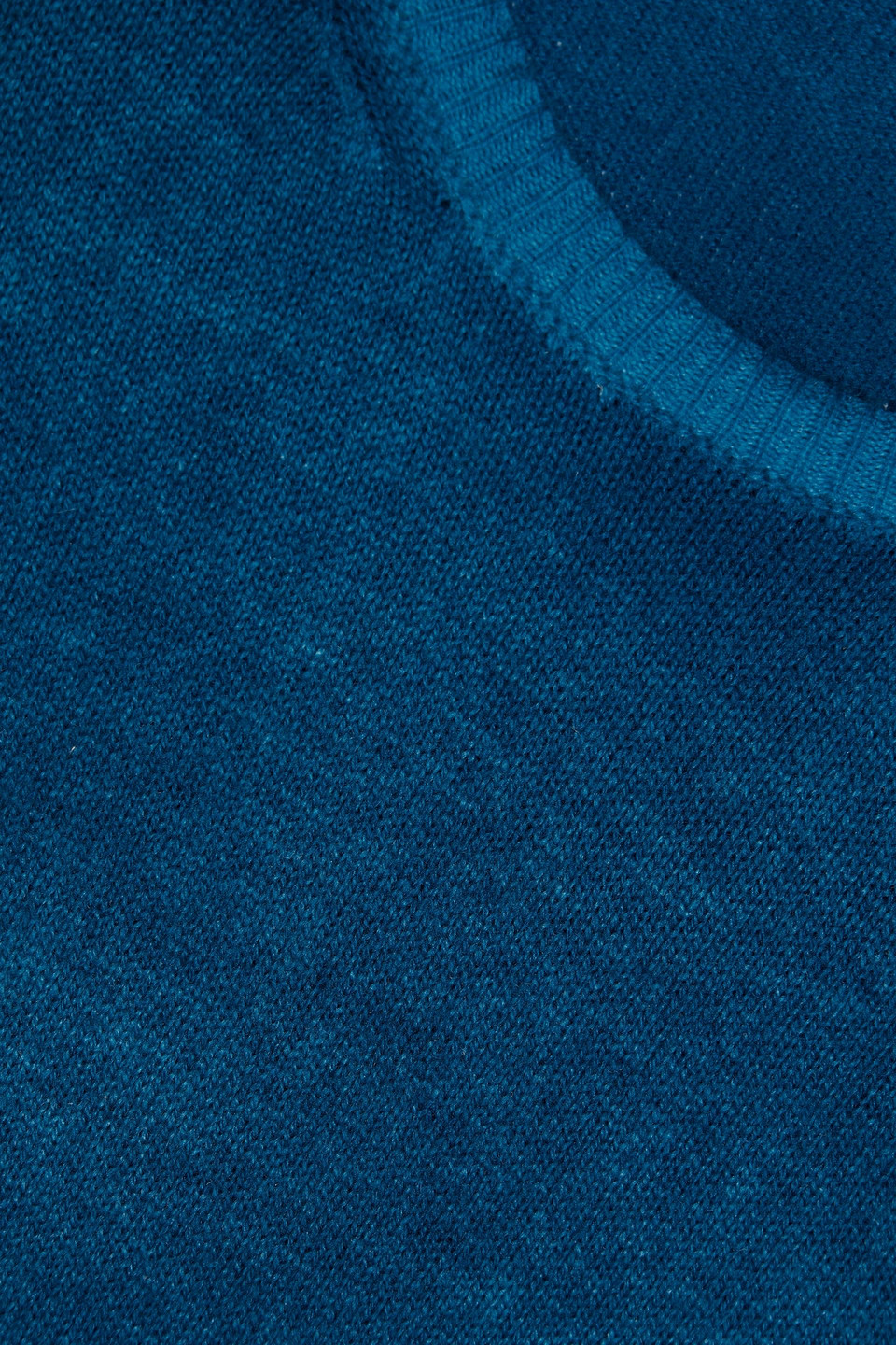 120% Lino Cashmere And Wool-blend Sweater In Bright Blue