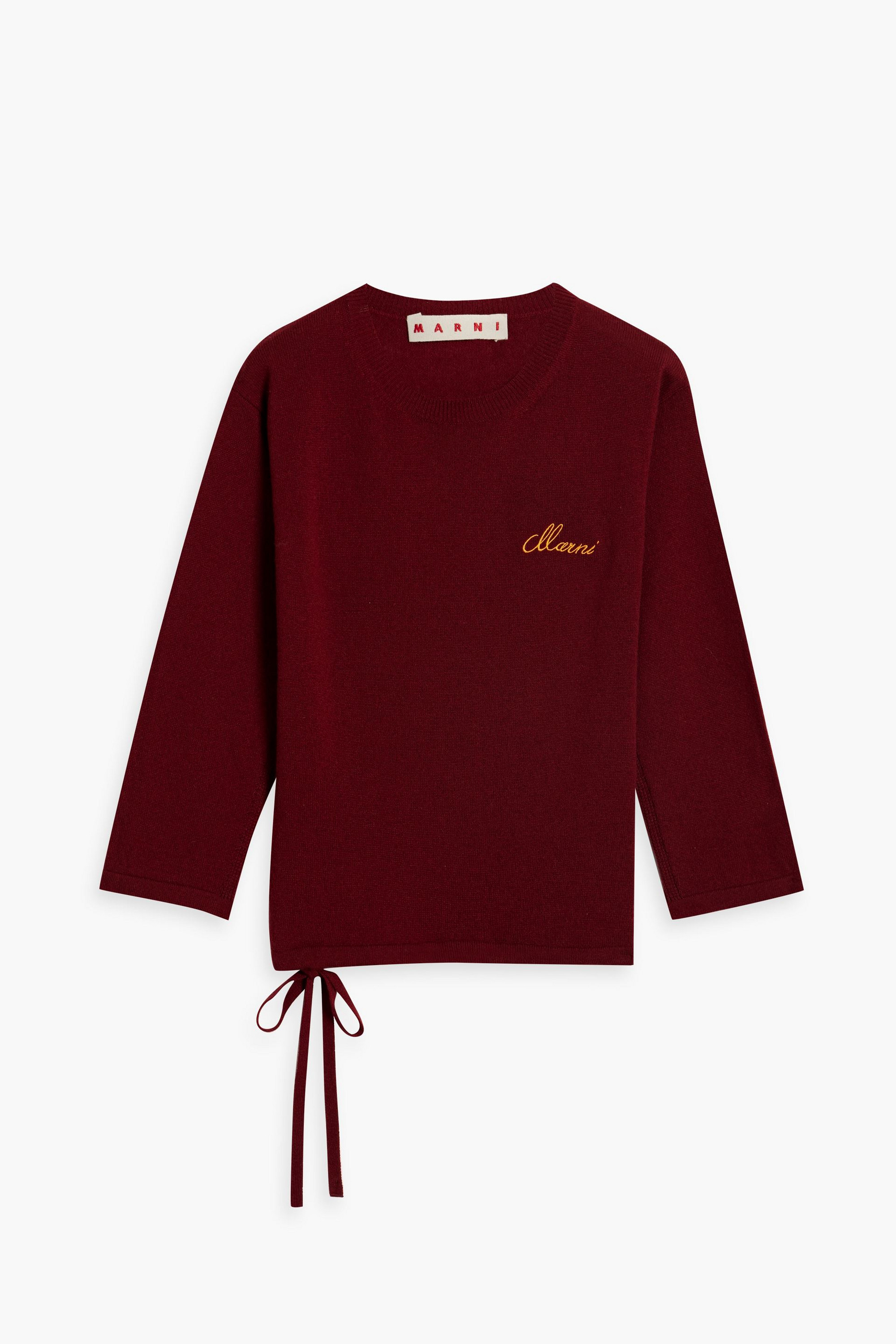 Marni Embroidered cashmere sweater thumbnail