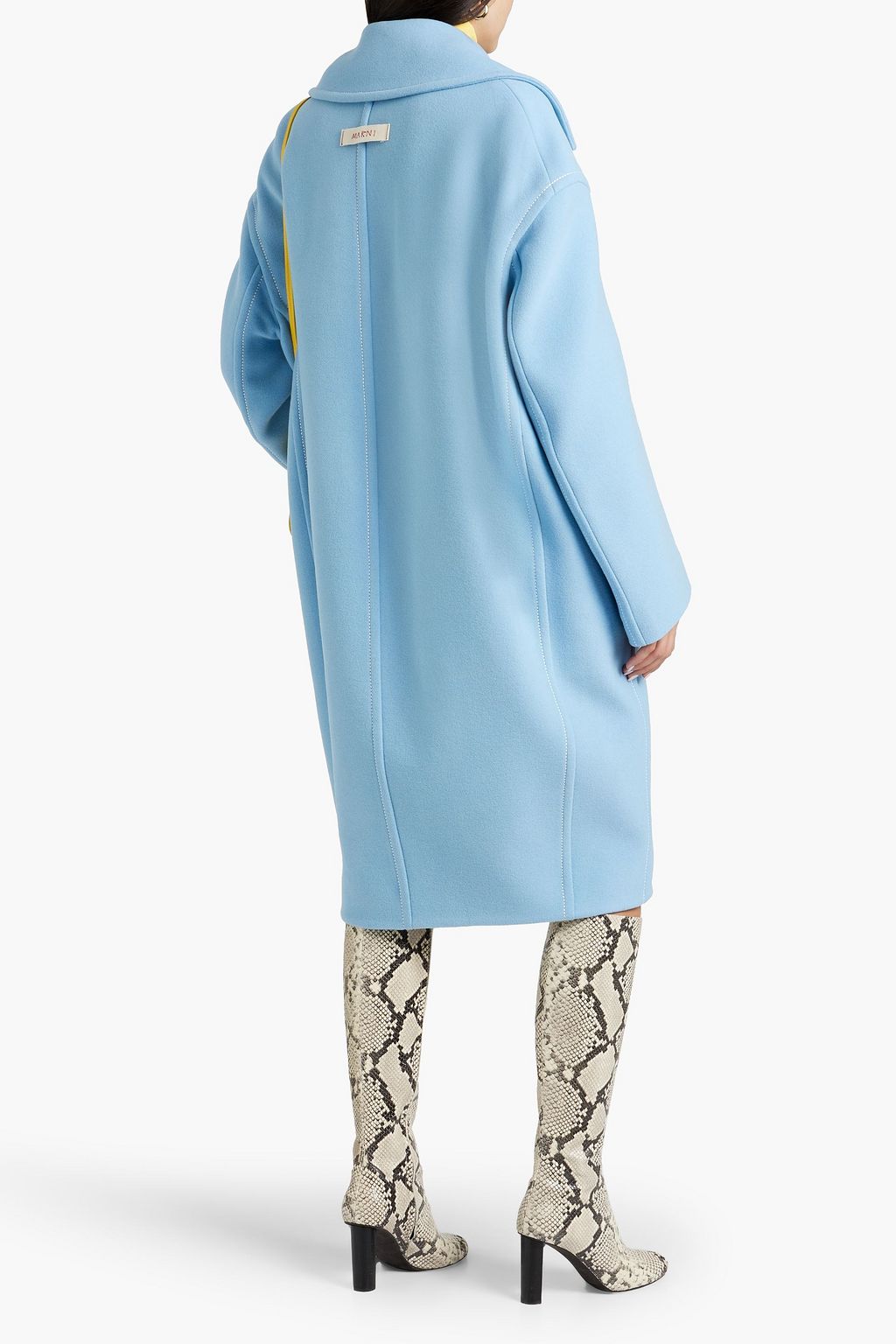 MARNI Wool-blend felt coat
