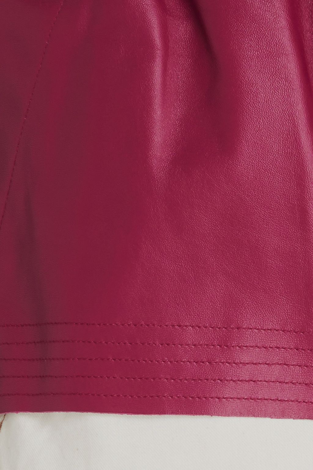 RICK OWENS Leather shorts