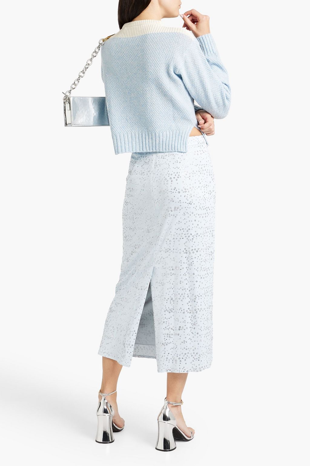 MARNI Two-tone wool sweater