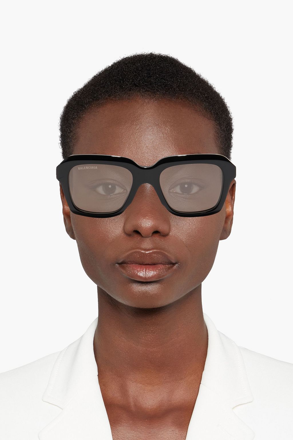 BALENCIAGA Square-frame acetate sunglasses