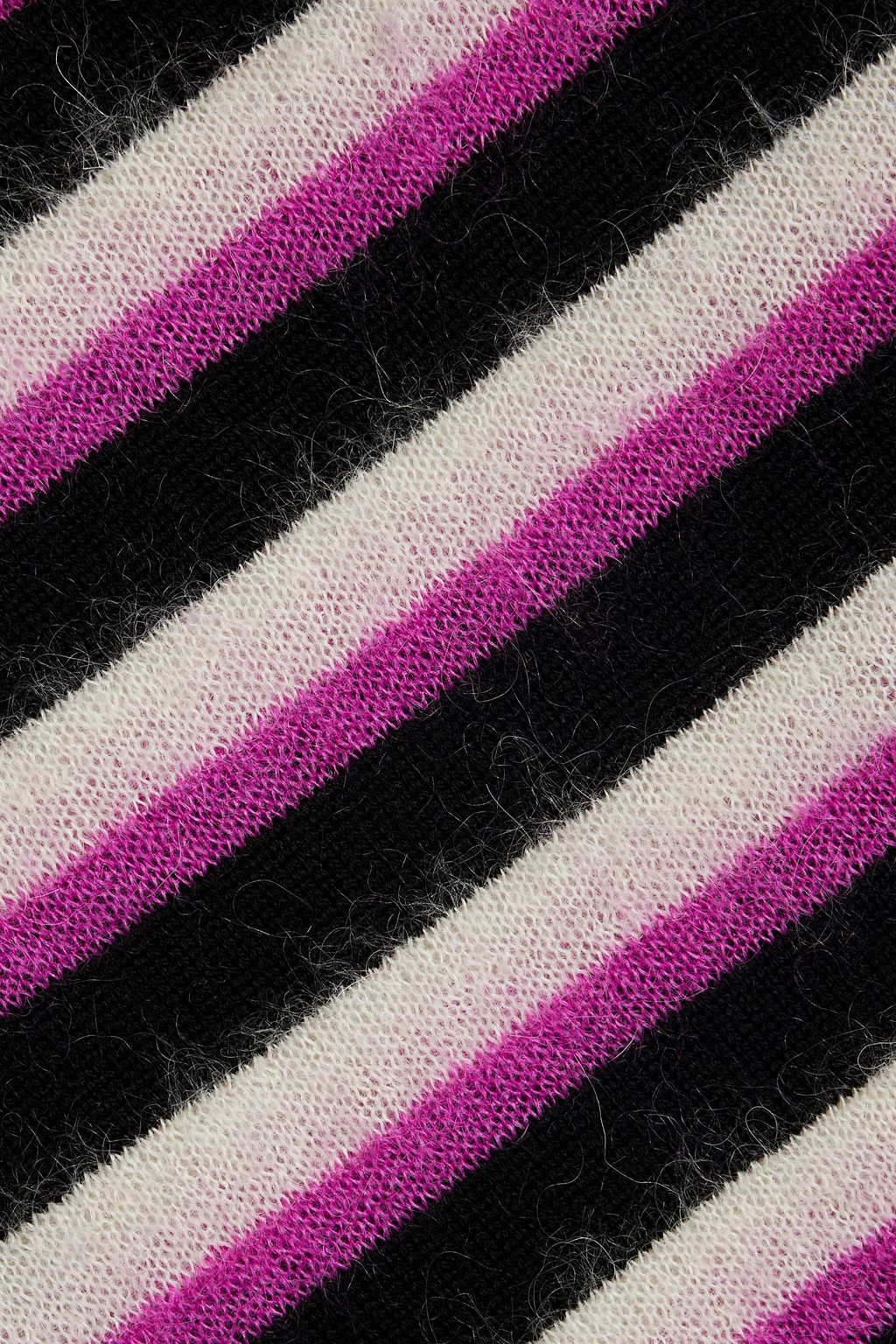 MARNI Striped wool and mohair-blend sweater