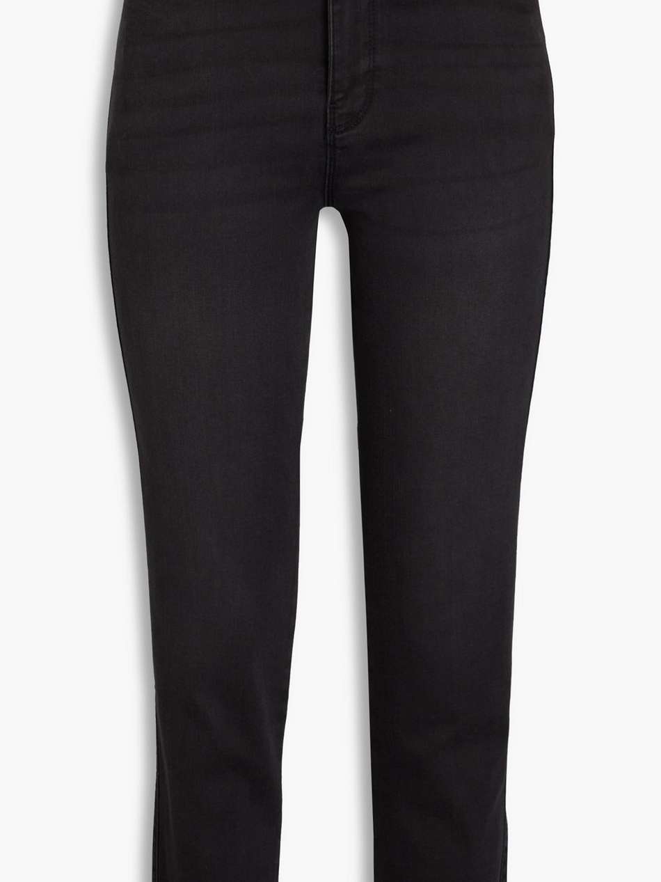 le pixie sylvie cropped high-rise slim-leg jeans