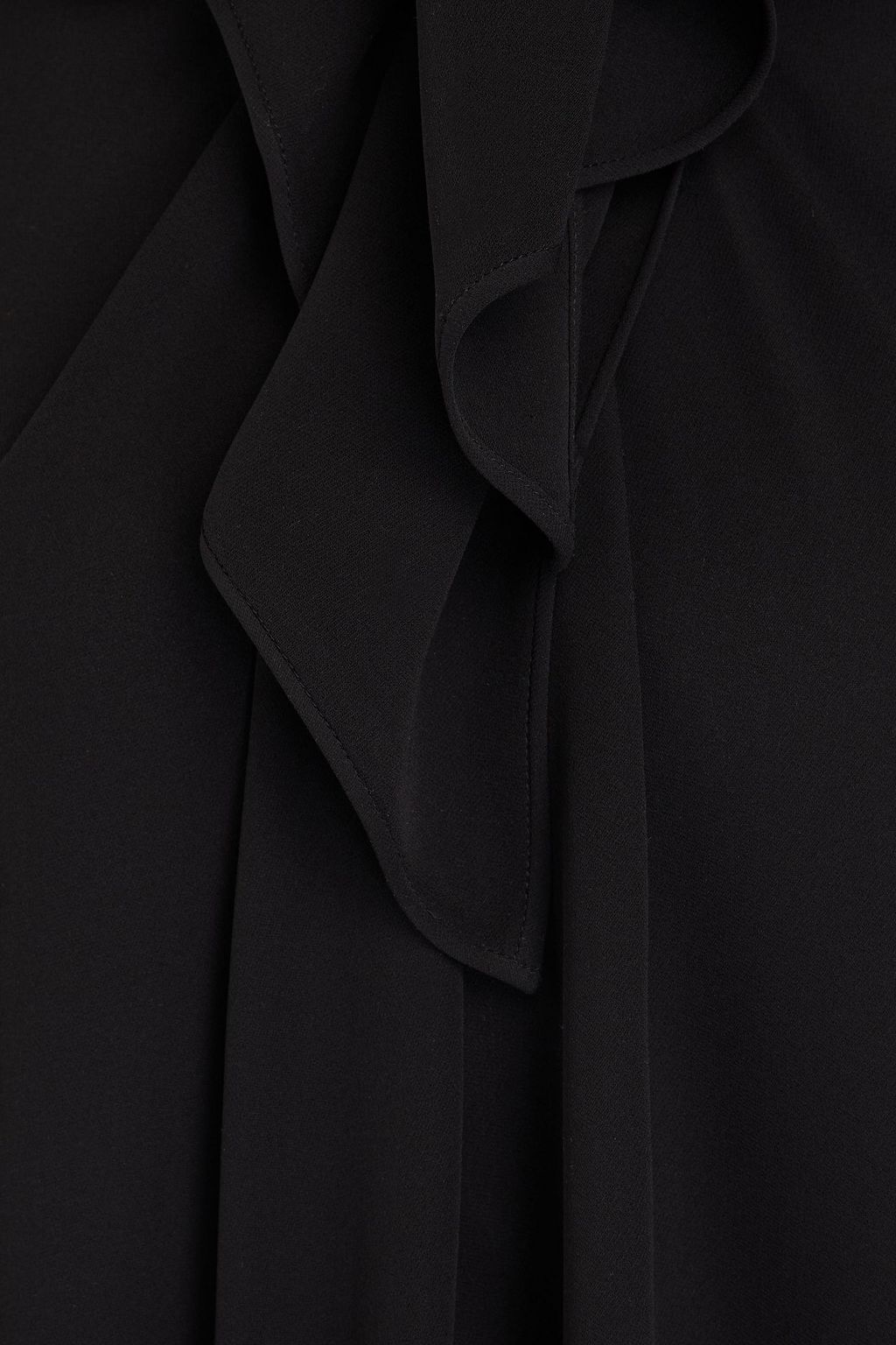 VALENTINO GARAVANI Pussy-bow silk-crepe blouse