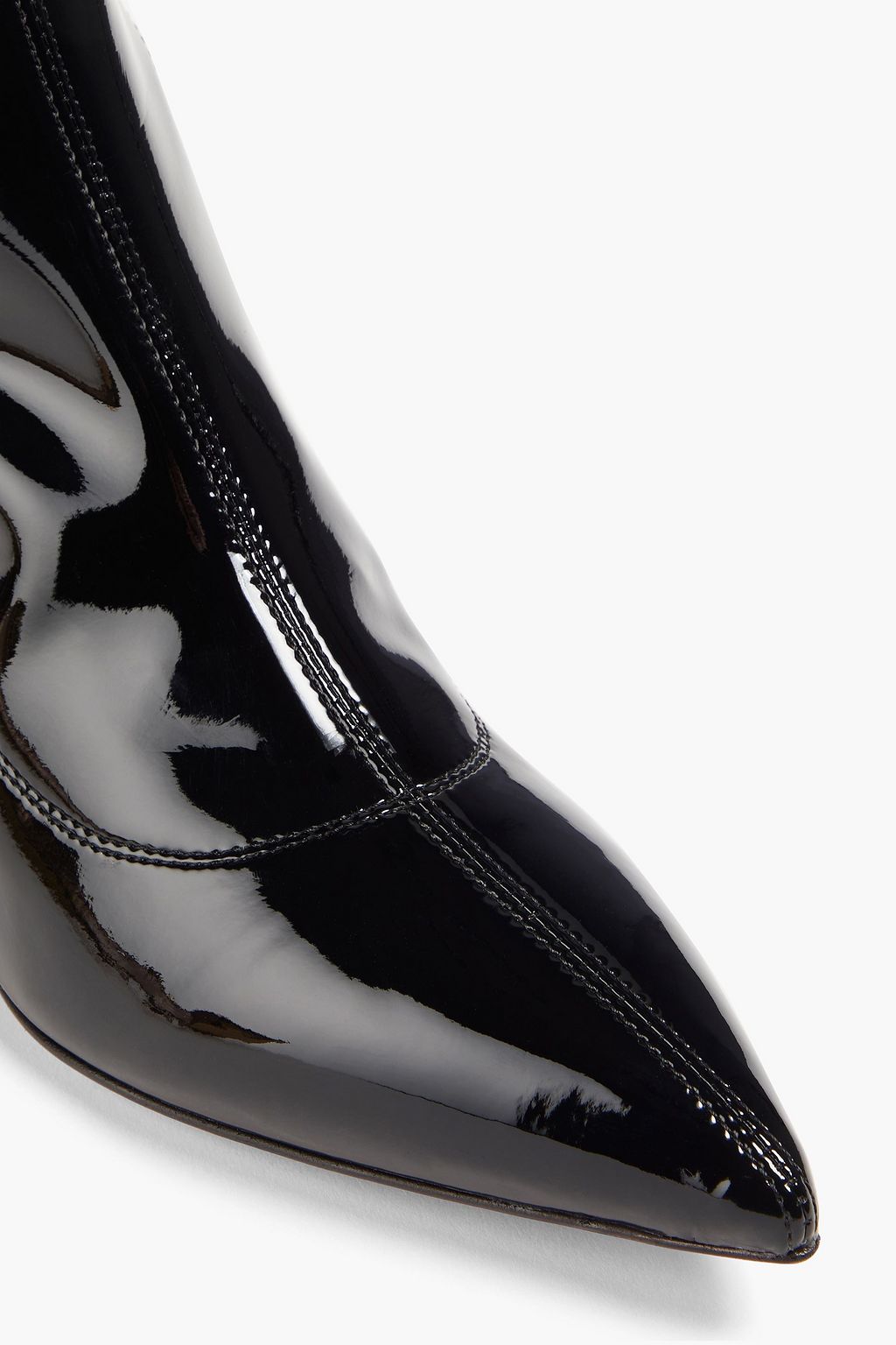 GIANVITO ROSSI Ribbon Bootie 55 vinyl ankle boots