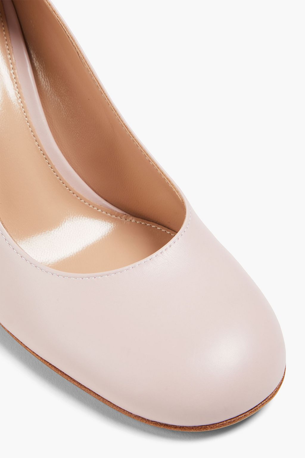GIANVITO ROSSI Adelle leather pumps