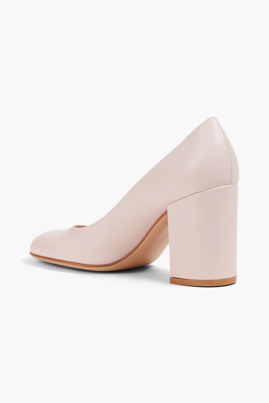 GIANVITO ROSSI Adelle leather pumps
