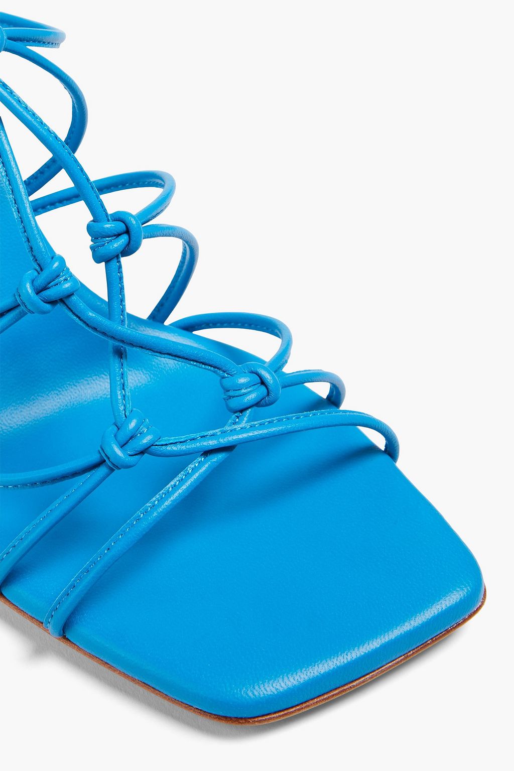 GIANVITO ROSSI Minas knotted leather sandals
