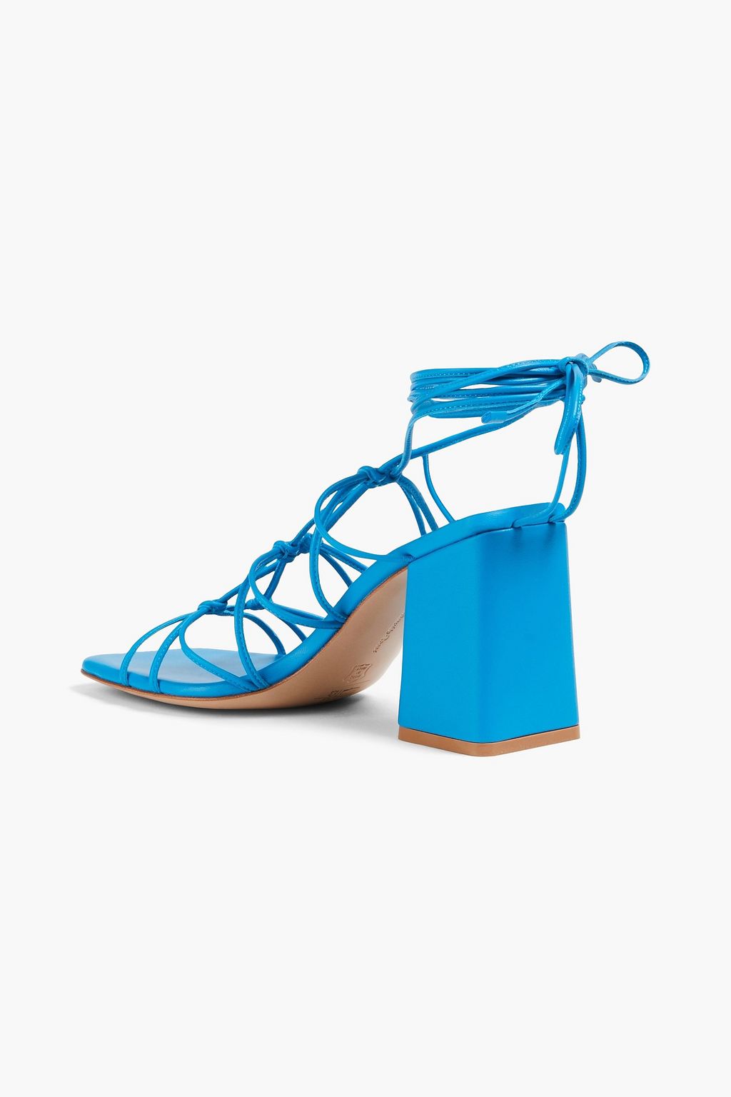 GIANVITO ROSSI Minas knotted leather sandals