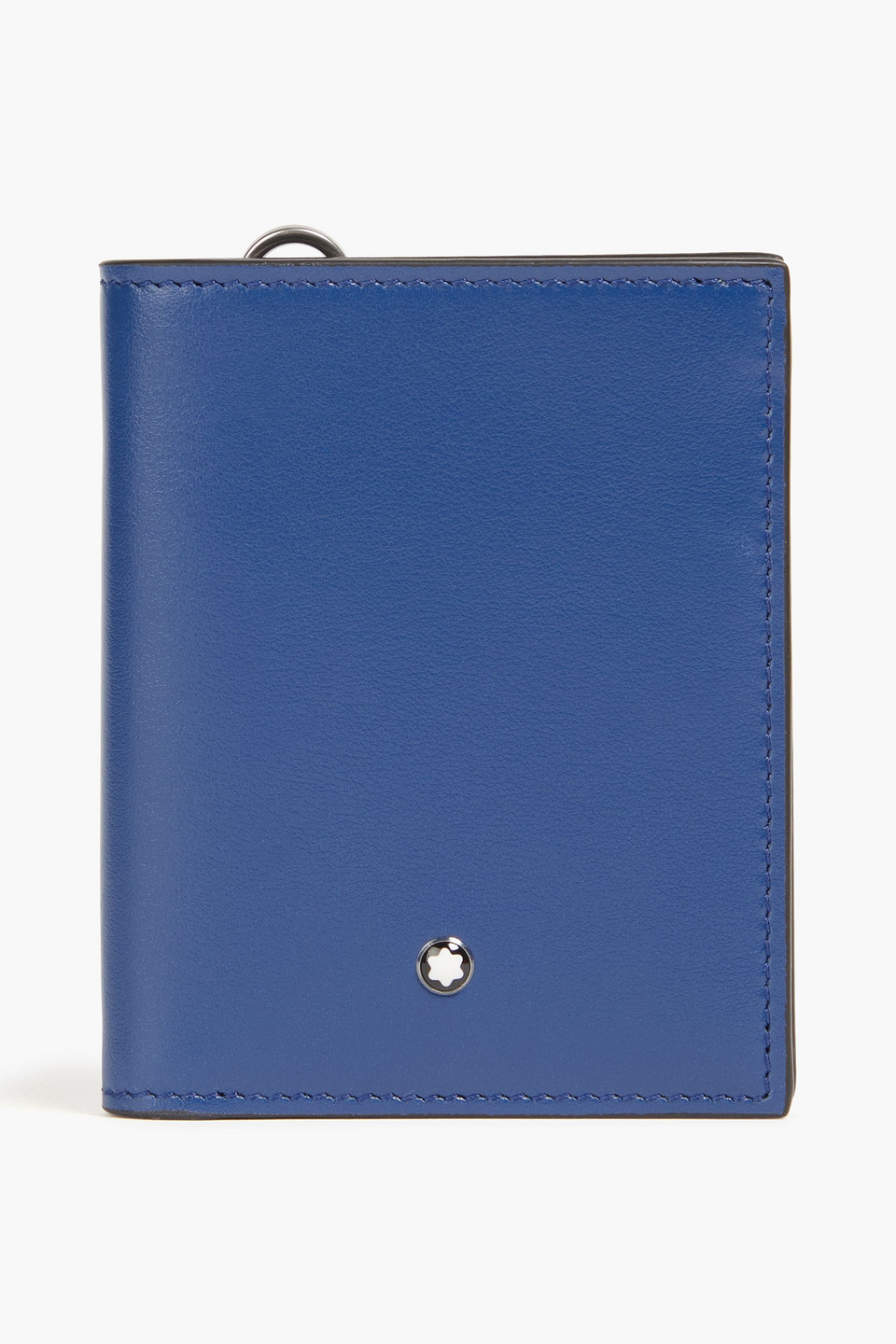 Montblanc Leather Belt In Blue