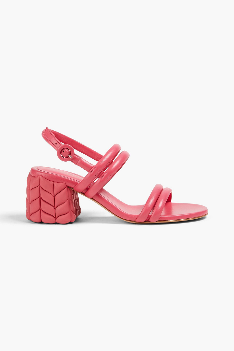 Gianvito Rossi Woman Sandals Magenta Size 8 Soft Leather In Pink