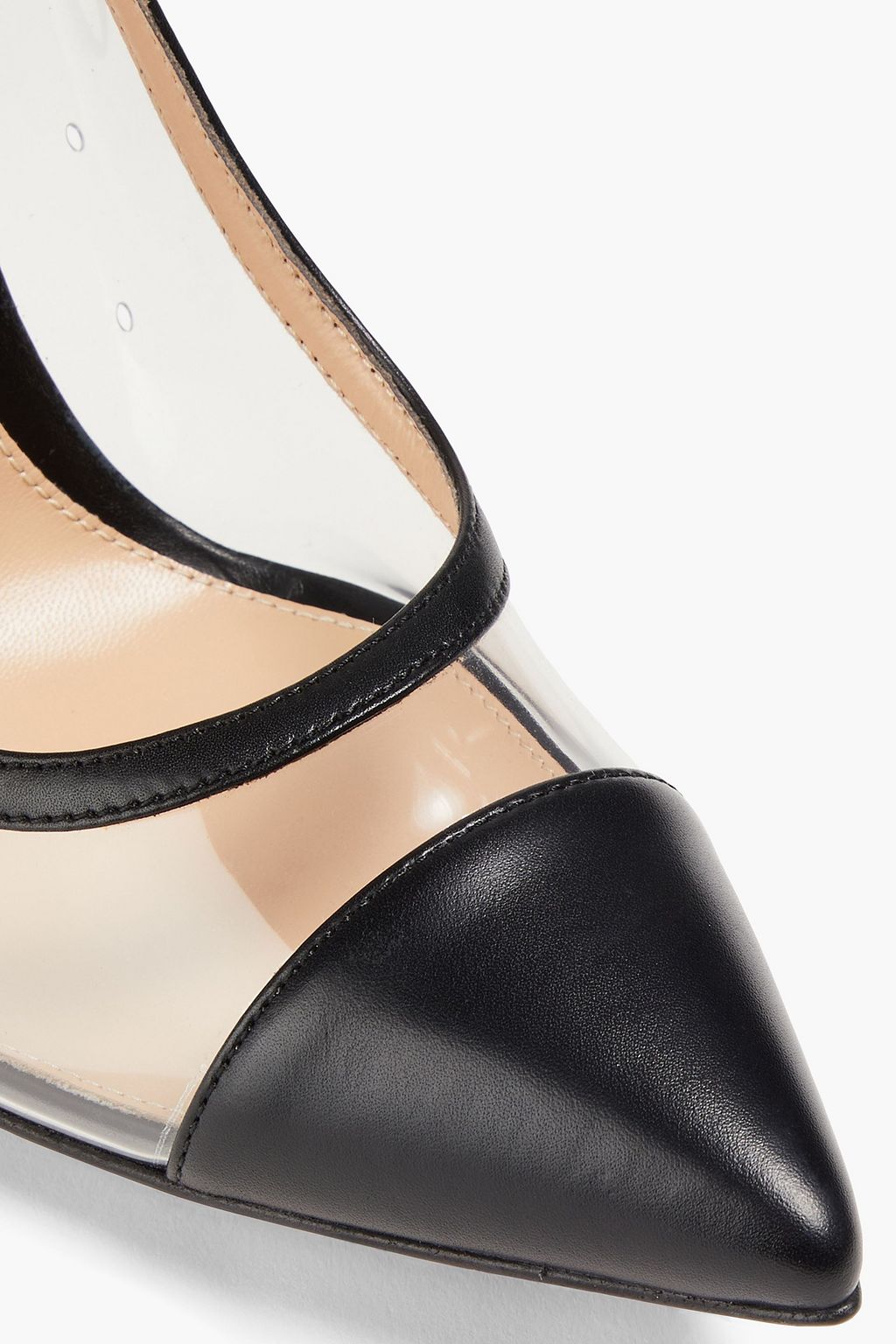 GIANVITO ROSSI 섀넌 가죽 & PVC 펌프스