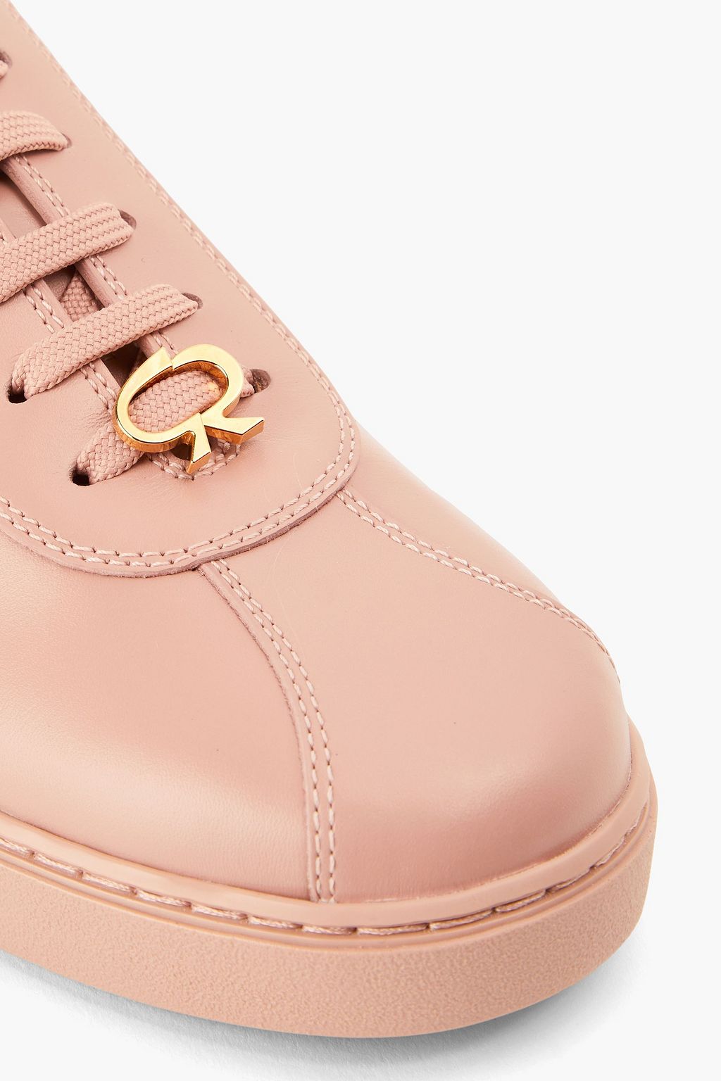 GIANVITO ROSSI Dahlia leather sneakers