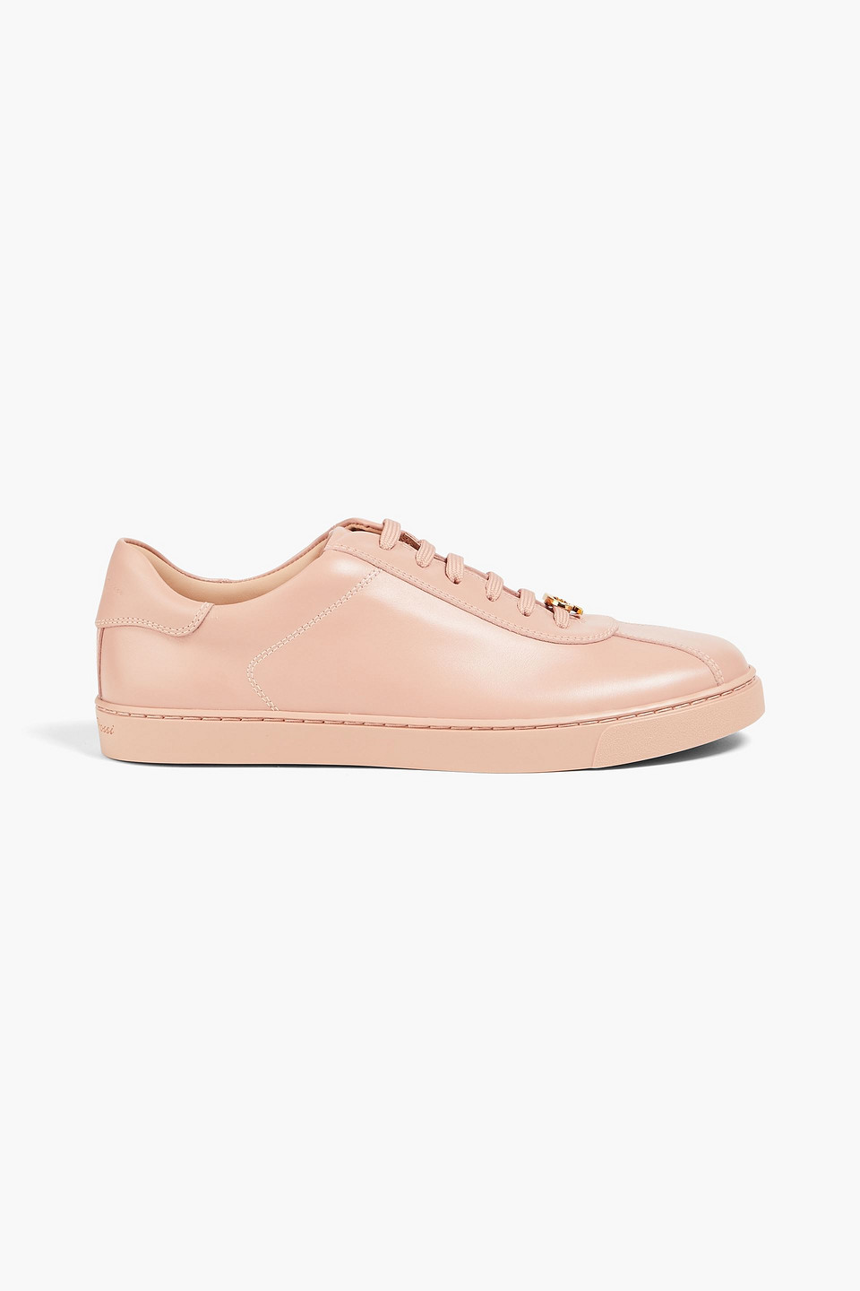 Gianvito Rossi - Dahlia leather sneakers - Pink - EU 35.5