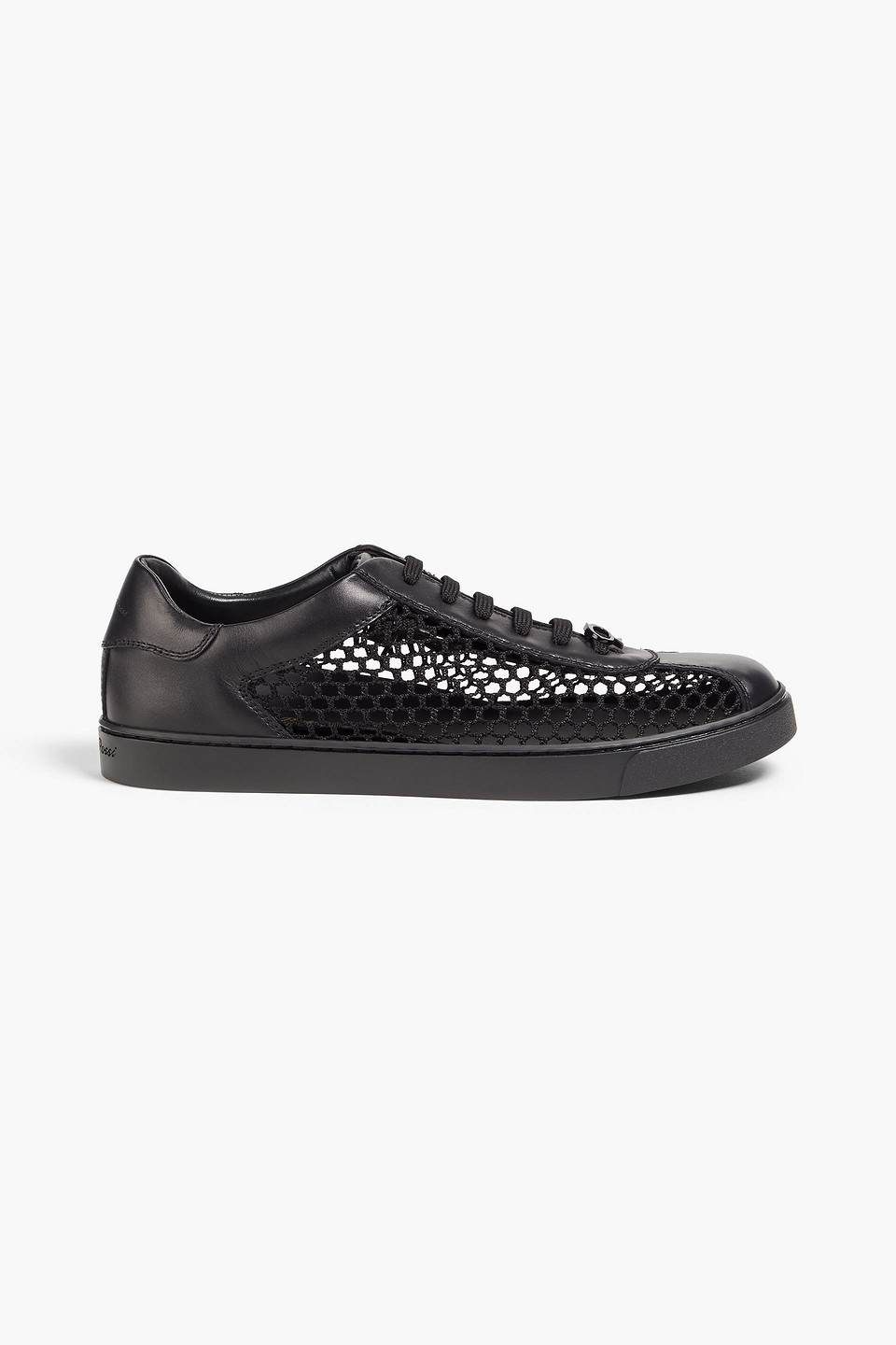 Gianvito Rossi - Helena mesh and leather sneakers - Black - EU 35