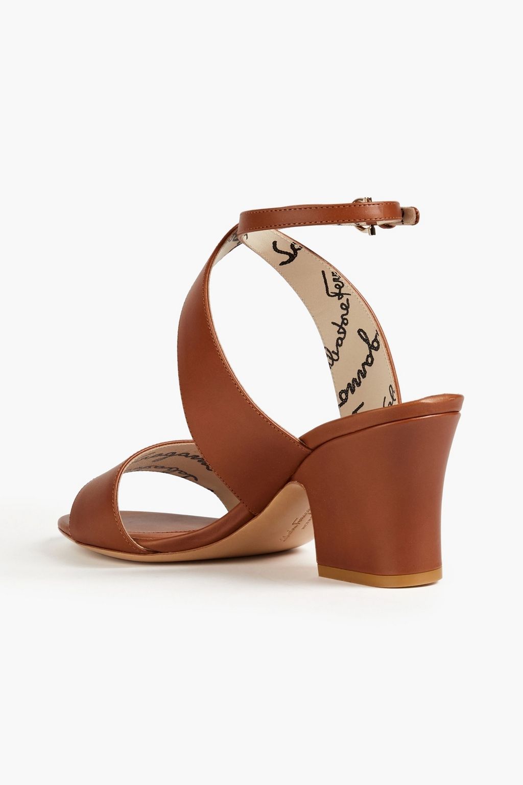 FERRAGAMO صندل ’’شينا’’ مصنوع من الجلد
