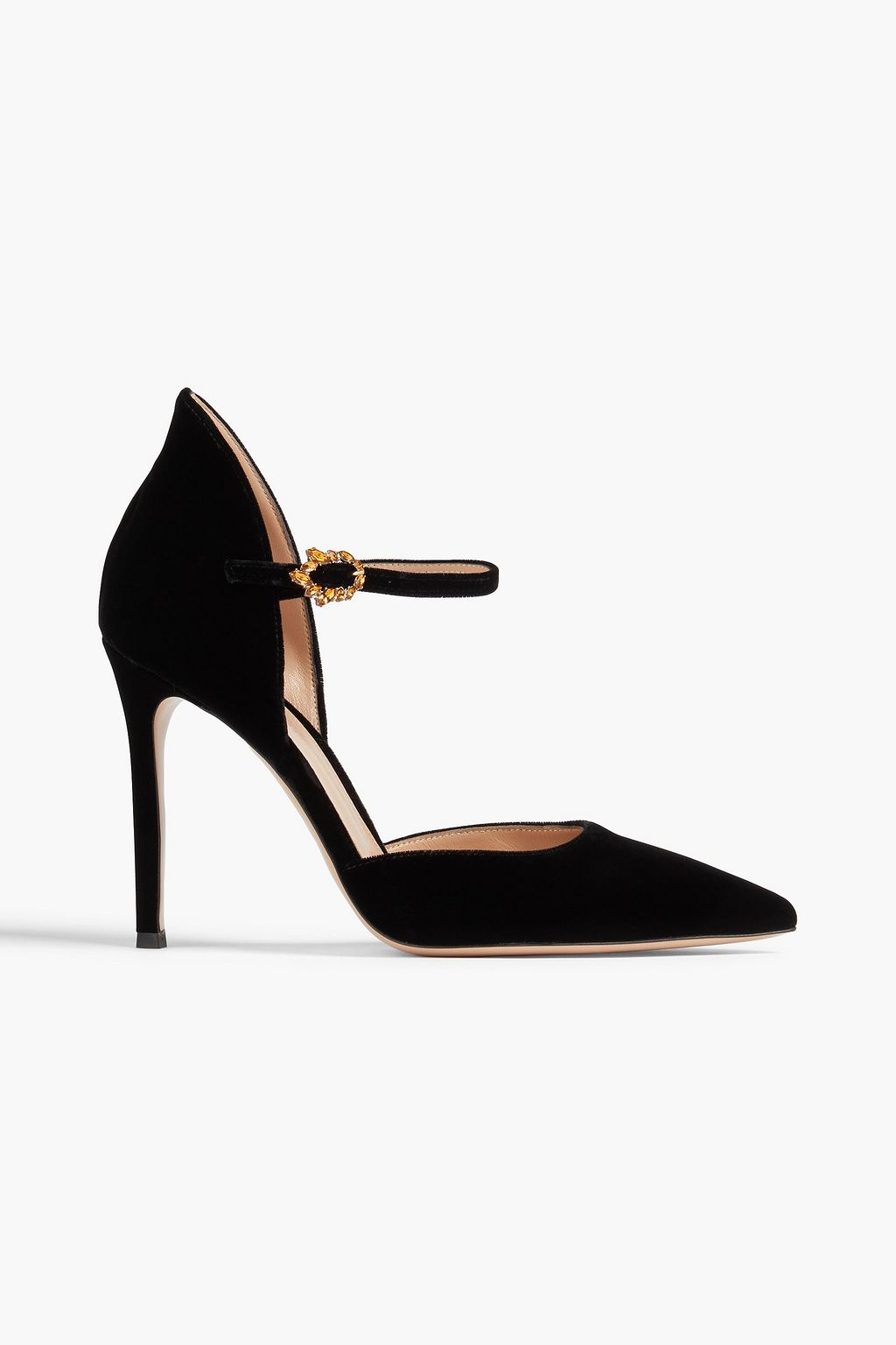 GIANVITO ROSSI Velvet pumps THE