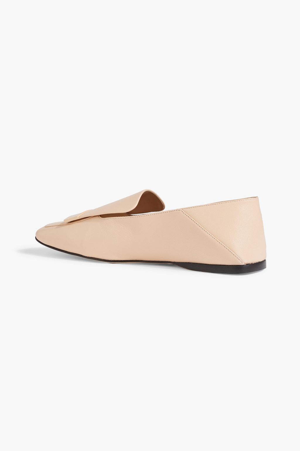 SERGIO ROSSI sr1 leather collapsible-heel loafers