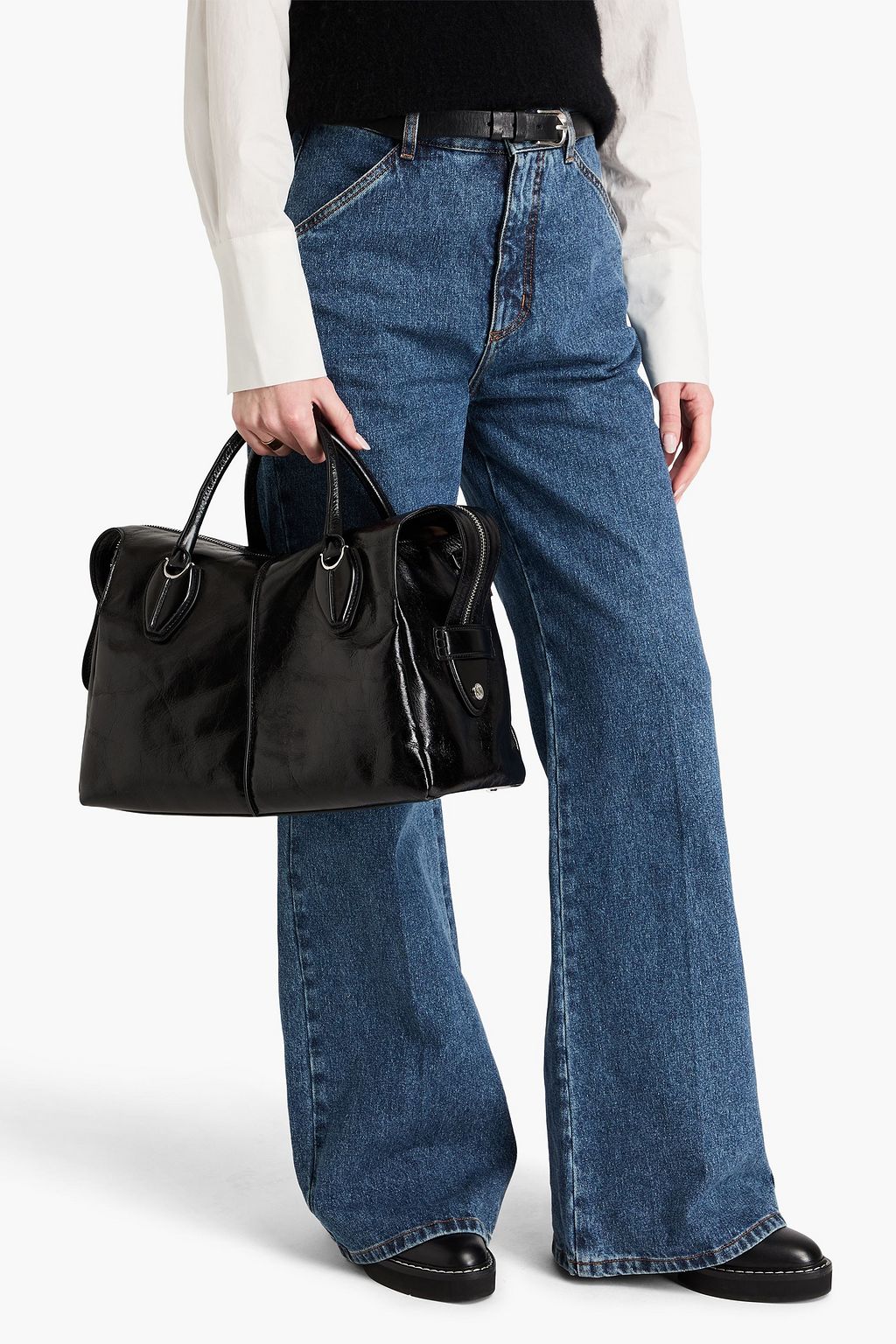 TOD'S D Styling leather shoulder bag