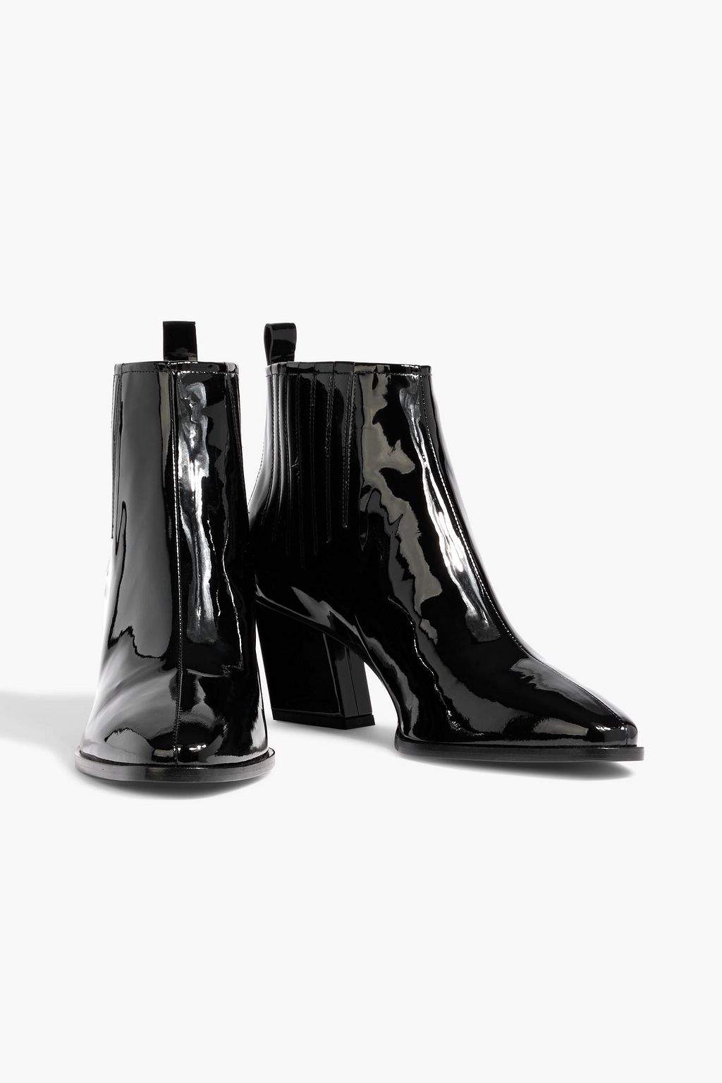 ROGER VIVIER Skyscraper patent-leather ankle boots
