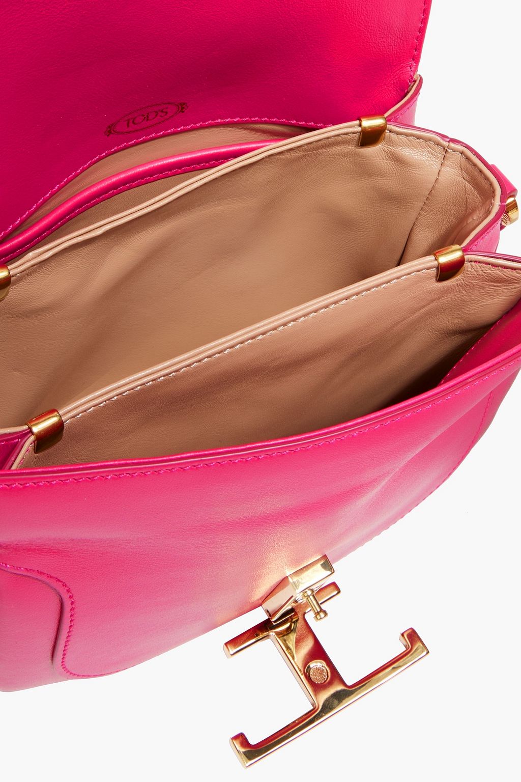 TOD'S حقيبة كتف ’’تي تايملس’’ مصنوعة من الجلد