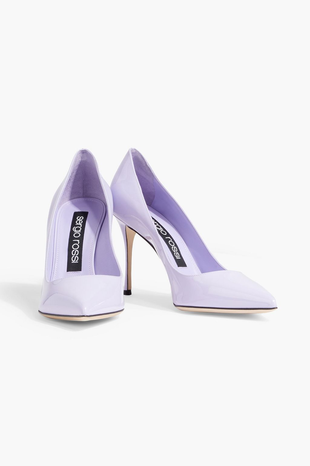 SERGIO ROSSI Godiva 90 patent-leather pumps