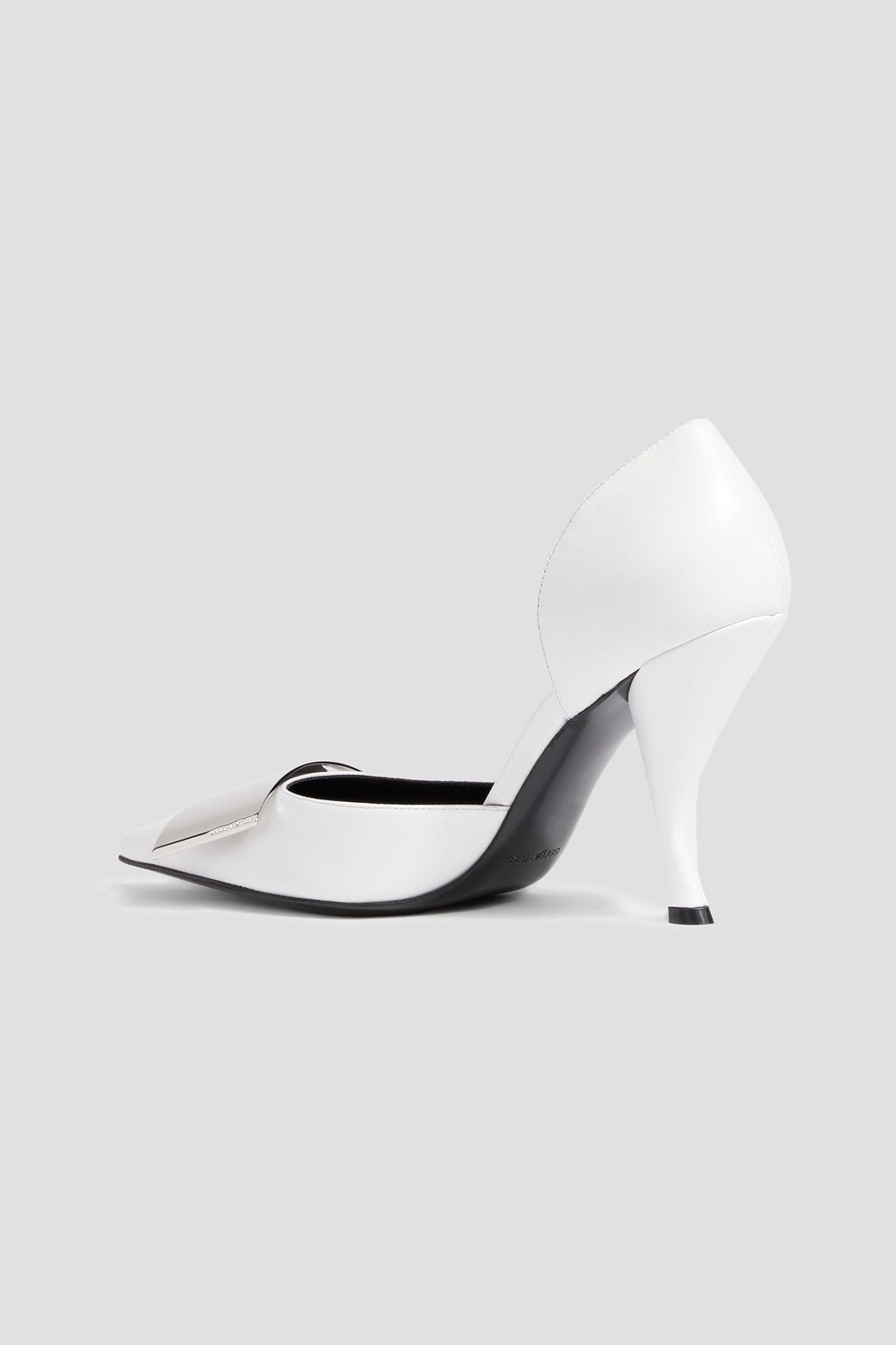 SERGIO ROSSI sr Miroir embellished leather pumps