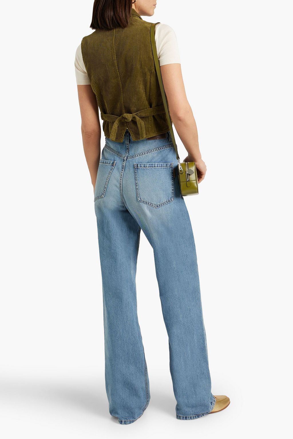 ALEX MILL Cotton-corduroy vest