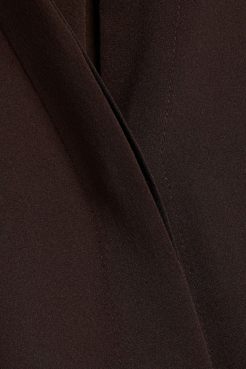 FRAME Pussy-bow silk-crepe blouse