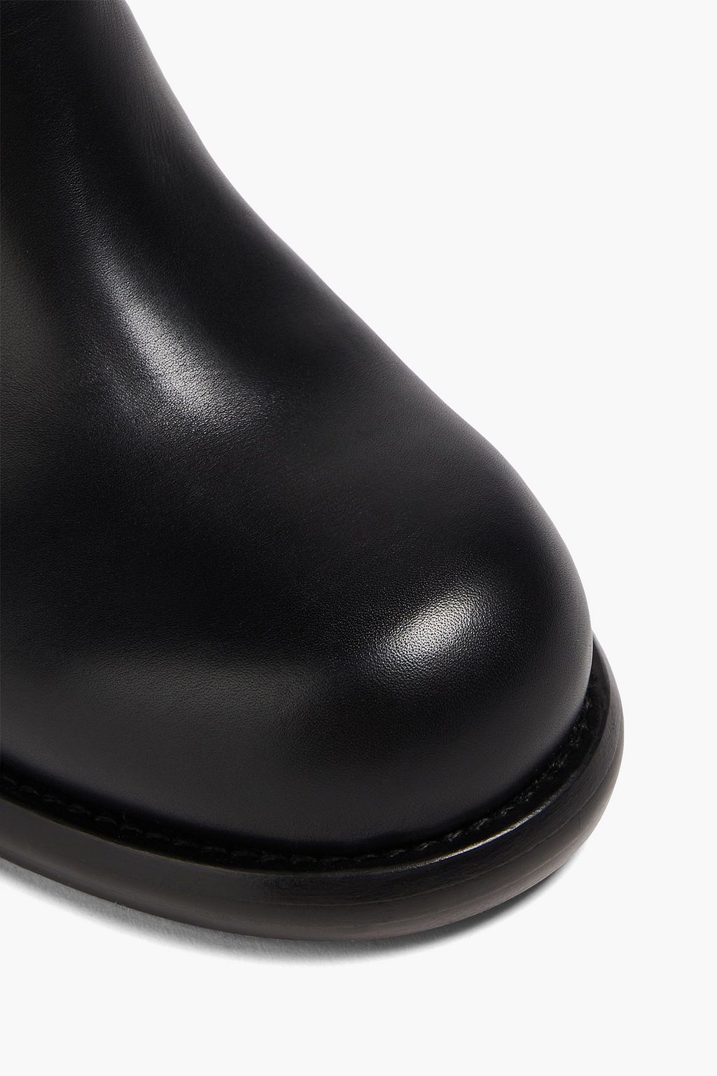 ALAÏA Leather thigh boots