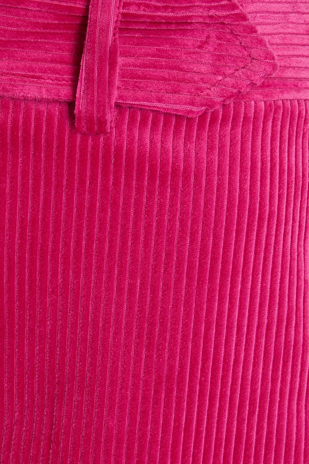 OSCAR DE LA RENTA شورت مصنوع من قطن مخمل مضلّع