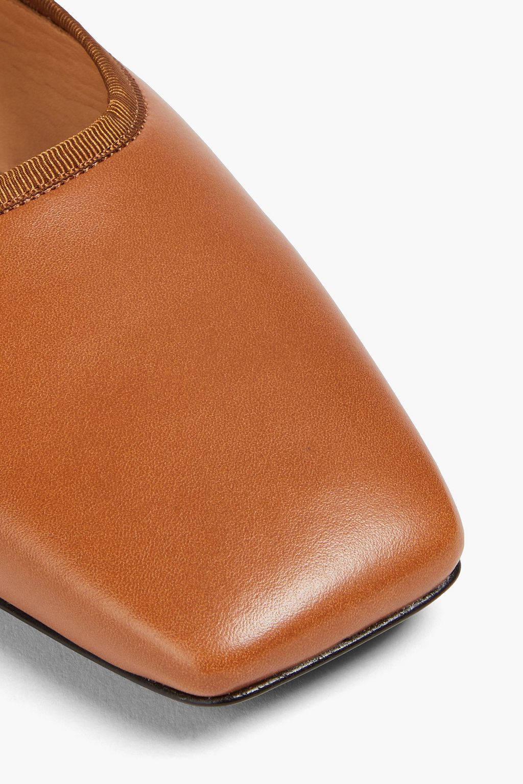 FRAME Le Em leather Mary Jane slippers