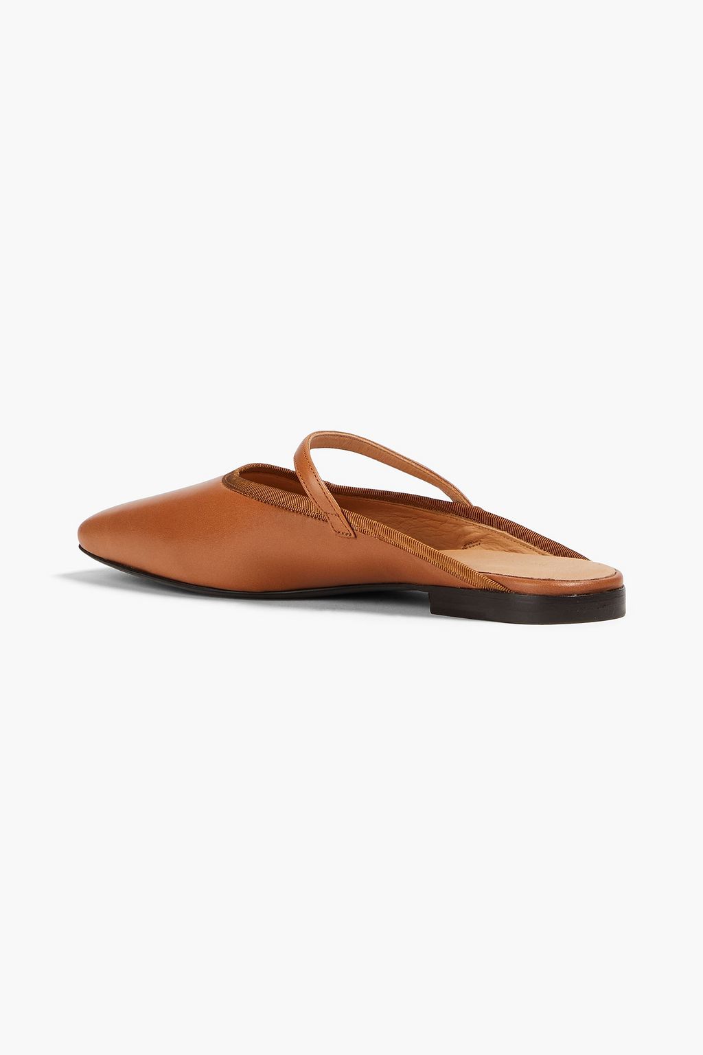 FRAME Le Em leather Mary Jane slippers