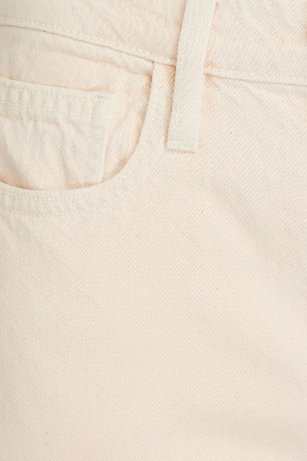 FRAME بنطلون جينز قصير Le Jane Crop بأرجل مستقيمة وبخصر عالٍ