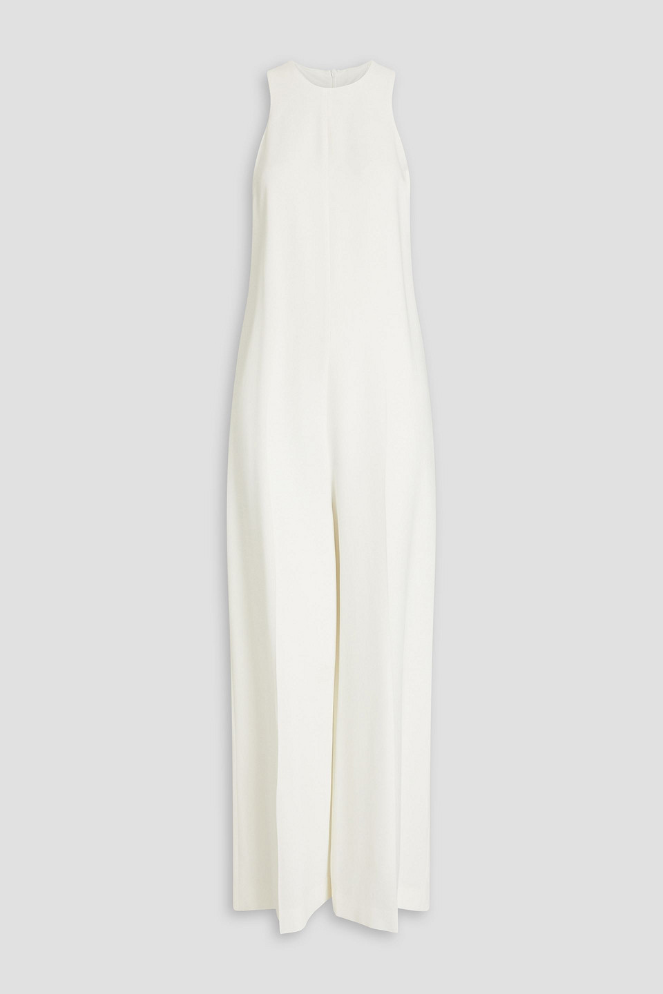Pucci Crepe Wide-leg Jumpsuit In Off-white