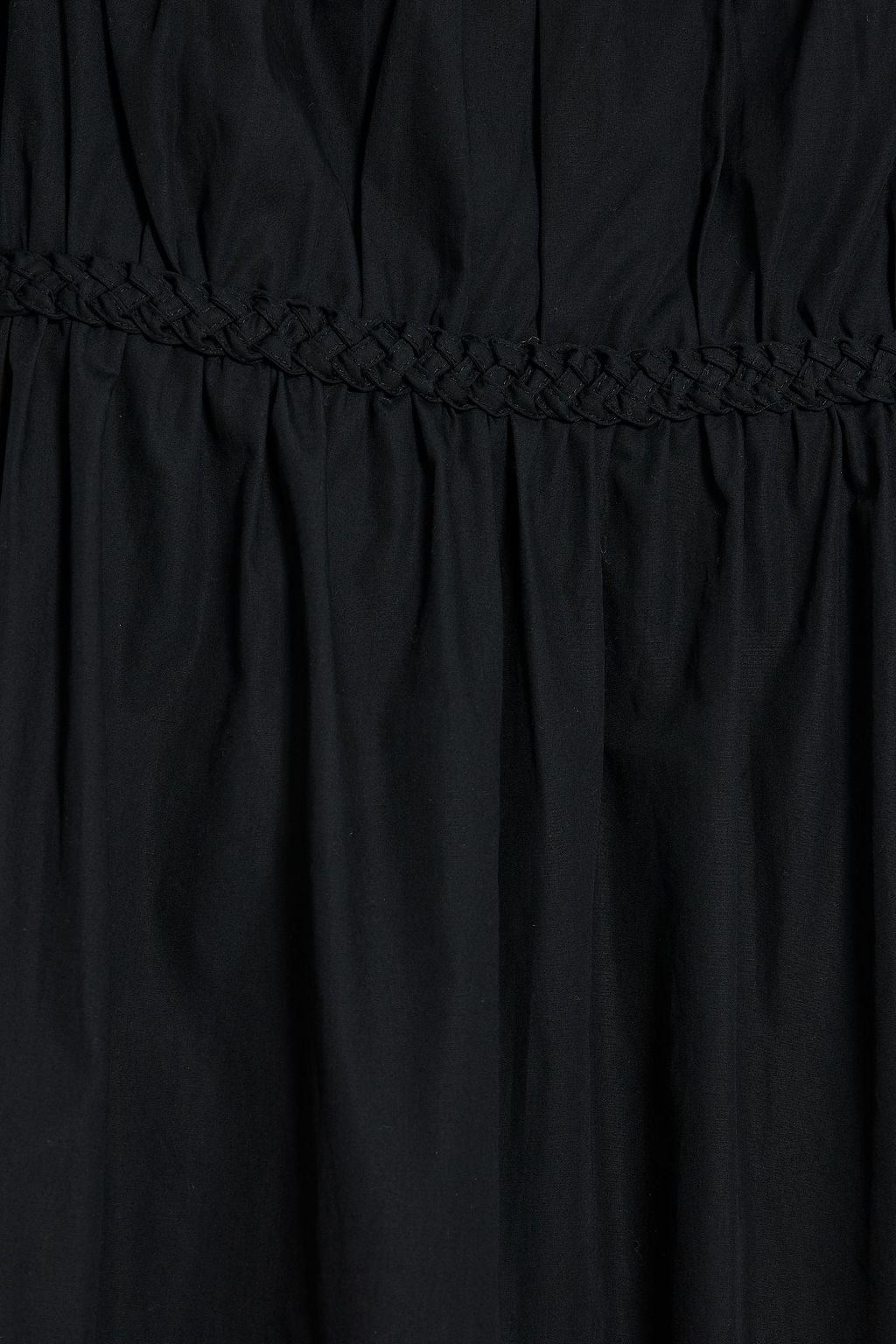 DEREK LAM 10 CROSBY Ada ruffled cotton-poplin mini dress