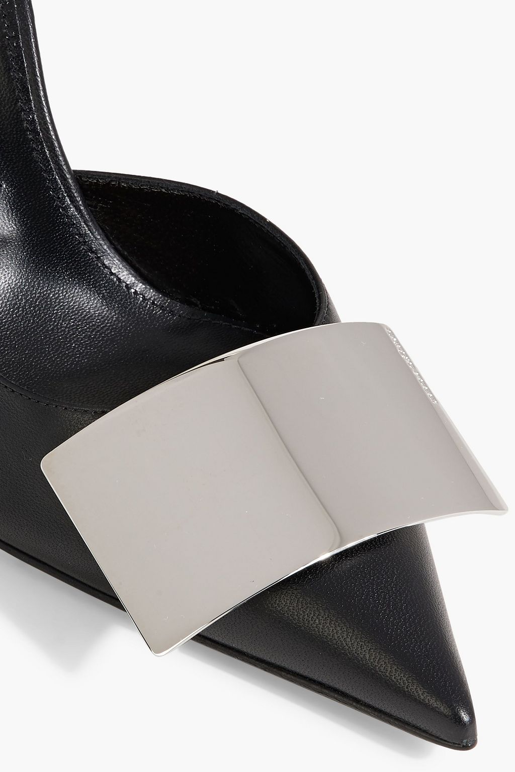 SERGIO ROSSI sr Miroir embellished leather pumps