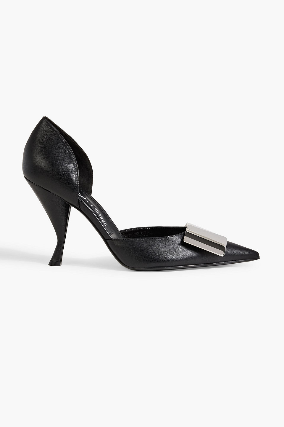 sr Miroir 90 embellished leather pumps