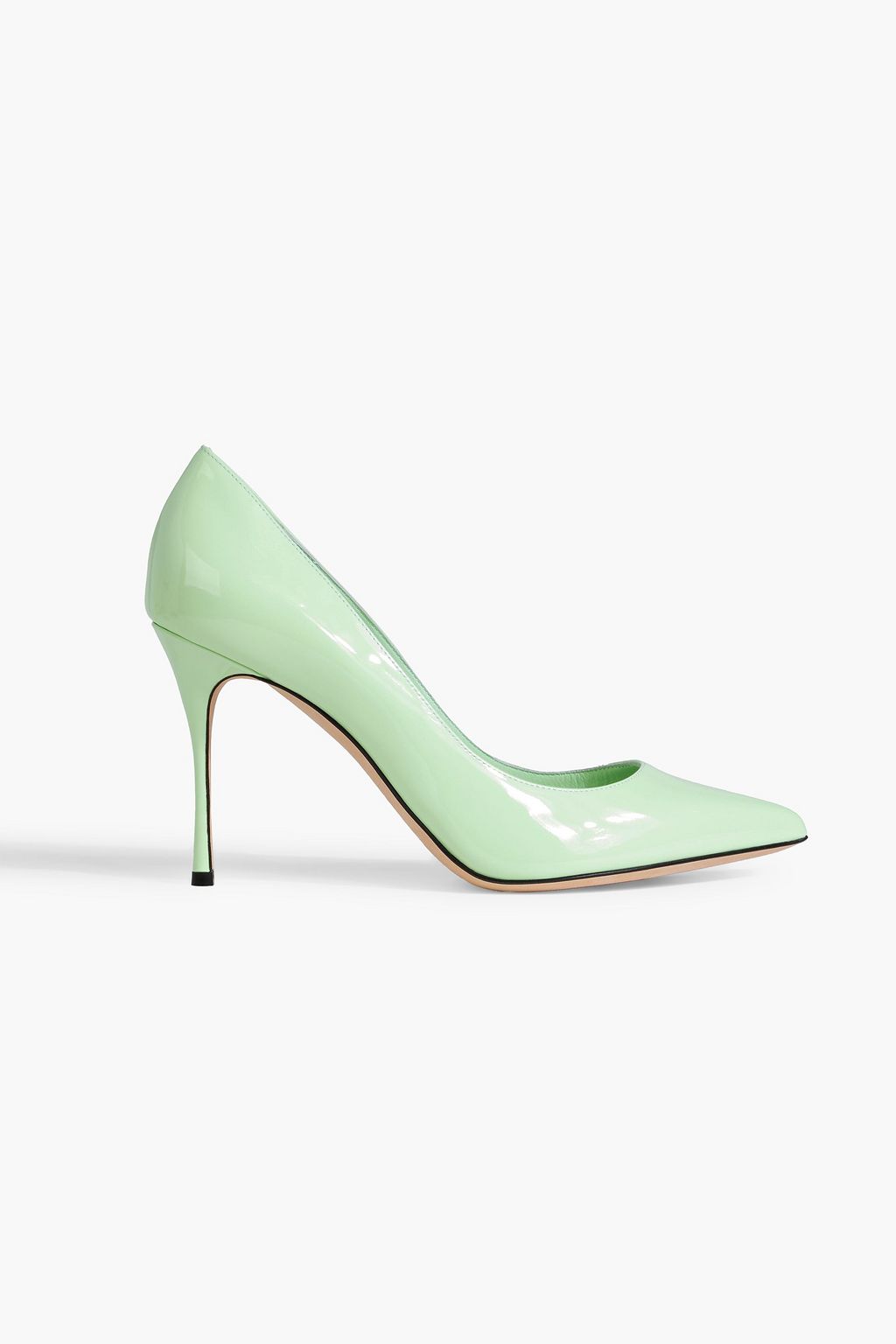 Sergio rossi on sale patent leather pumps