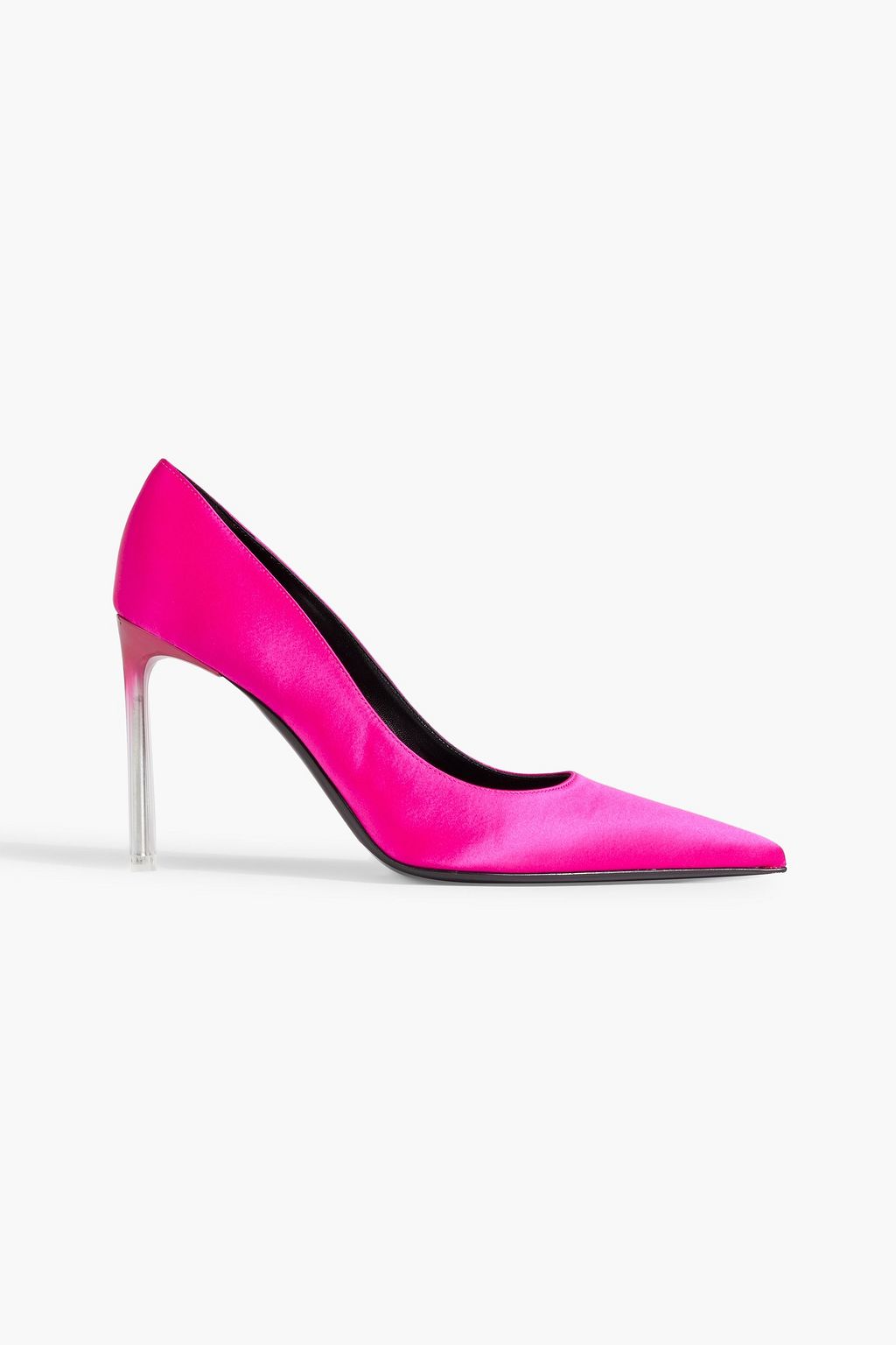 SERGIO ROSSI Satin pumps THE OUTNET